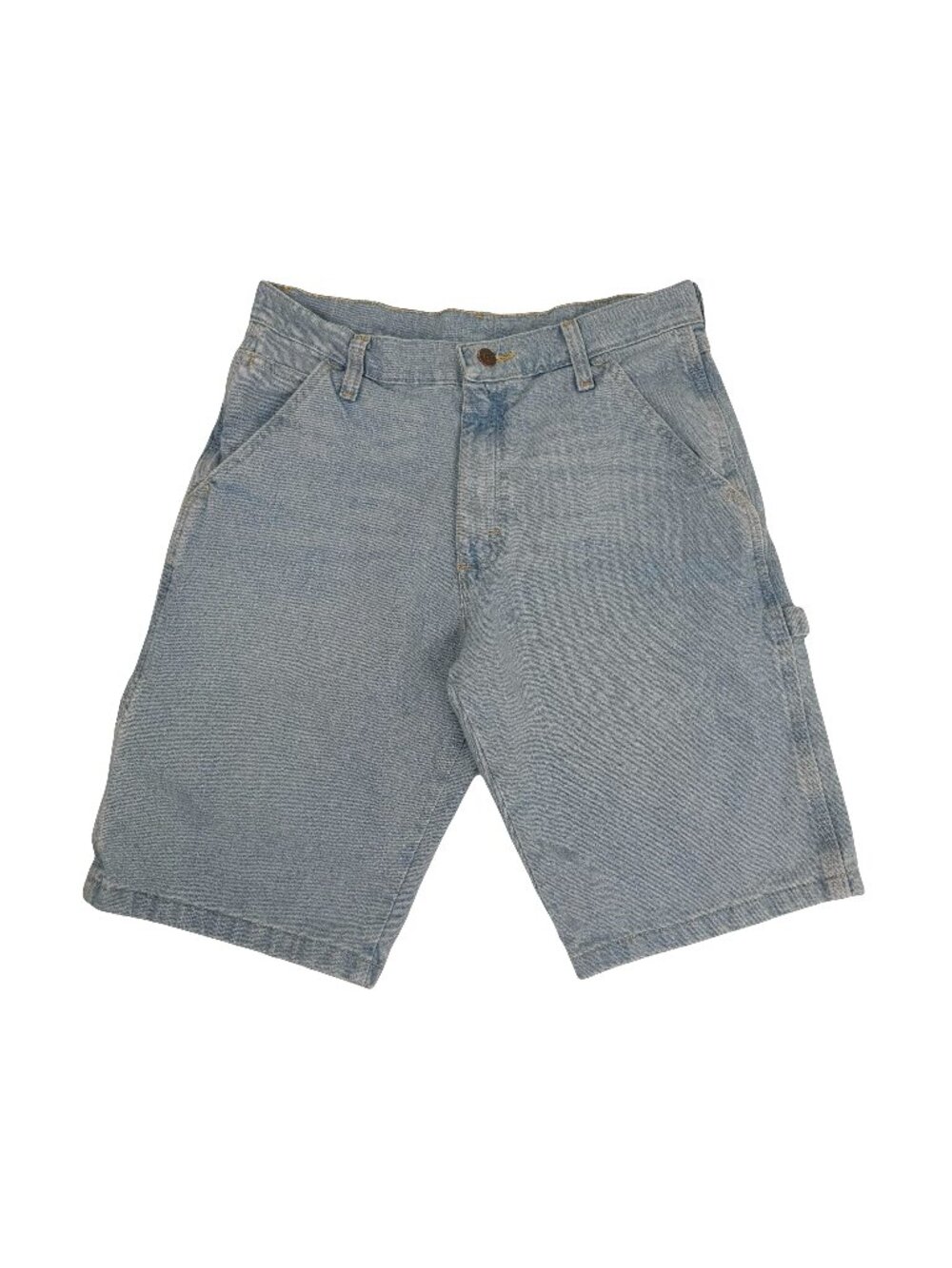 Vintage Wrangler Light Wash Denim Carpenter Shorts 30 - Picture 1 of 5